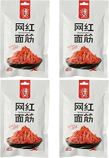 【量贩装】Laaterio 网红面筋 香料味 小马哥 70克×4袋套装 辛辣 中式点心 拉提亚欧
