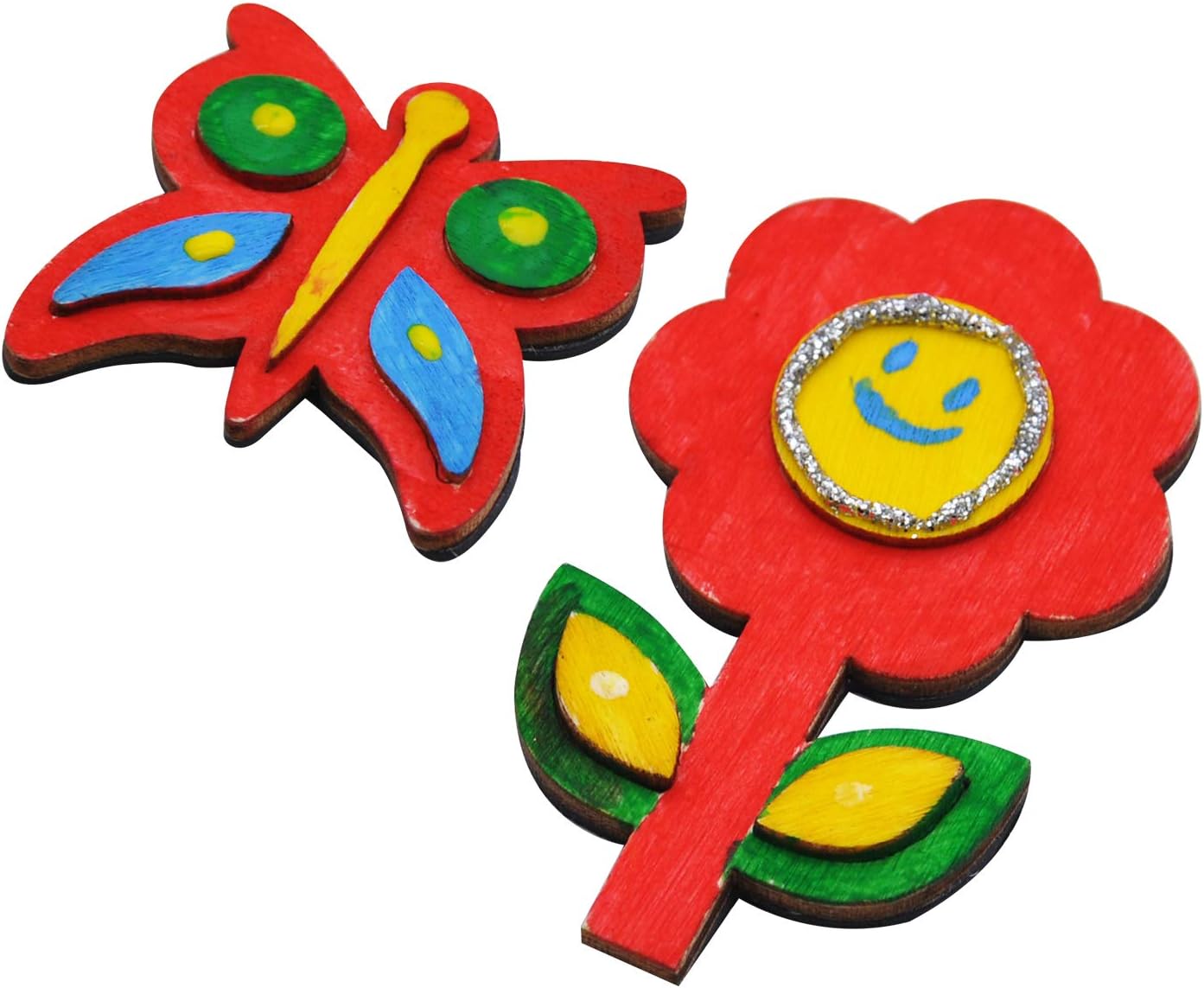 JOYIN 12PCS Wooden Painting Kit,Arts and Crafts for Kids Age 3+ Years Old - Image 5