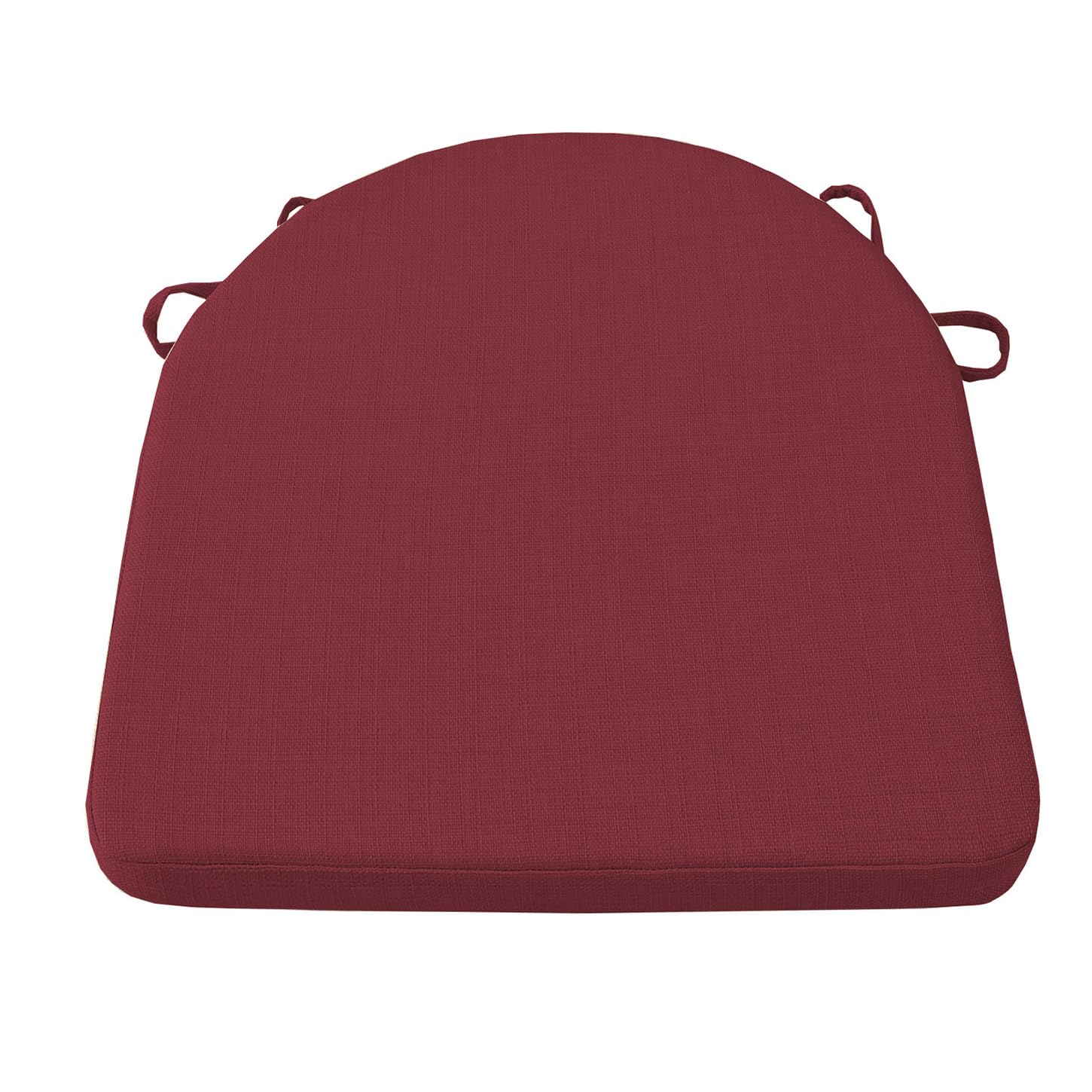 ping bu Thick Garden Cushion U Shape Chair Seat Pad,Soft U-Shaped Dining Seat Cushion Garden Cushions Pads for Office/Home/Indoor/Outdoor (35 * 35 * 3cm,Red)