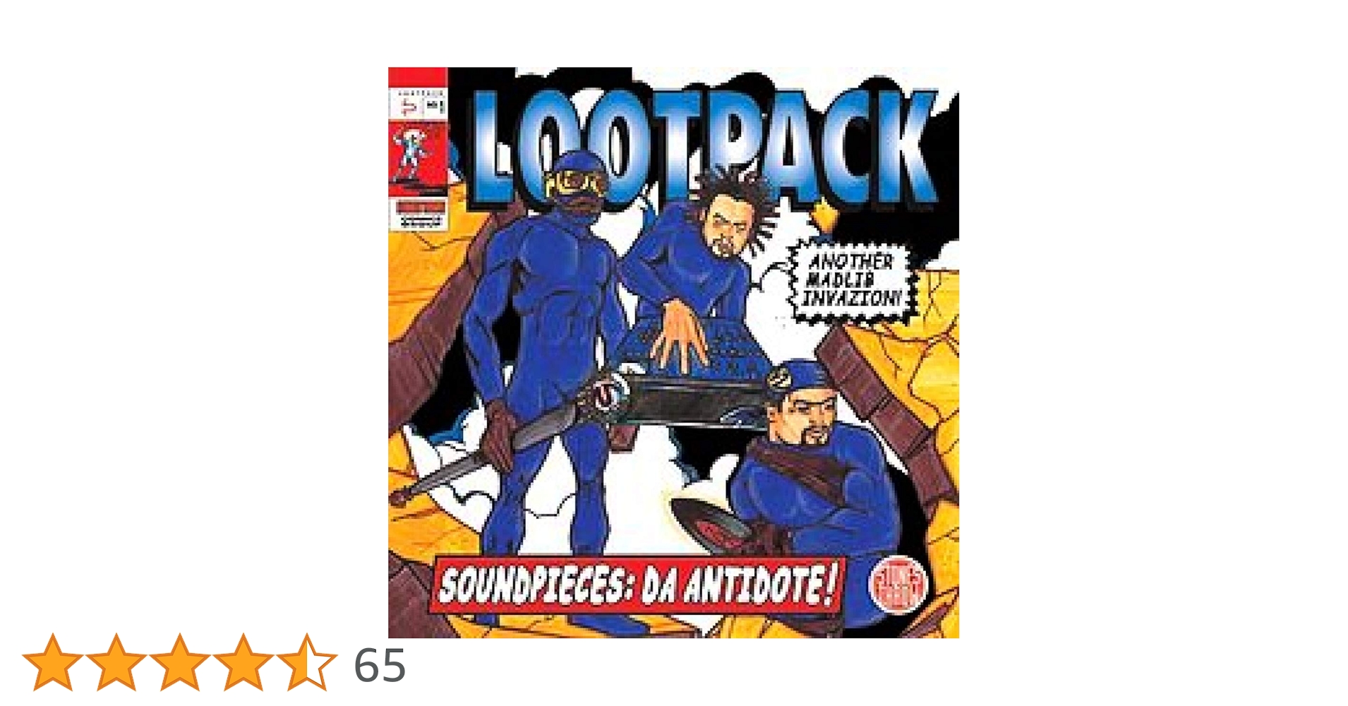 新品未開封　LOOTPACK SOUNDPIECES:DA ANTIDOTE! Amazon.co.jp: Soundpiecies: Da Antidote: ミュージック