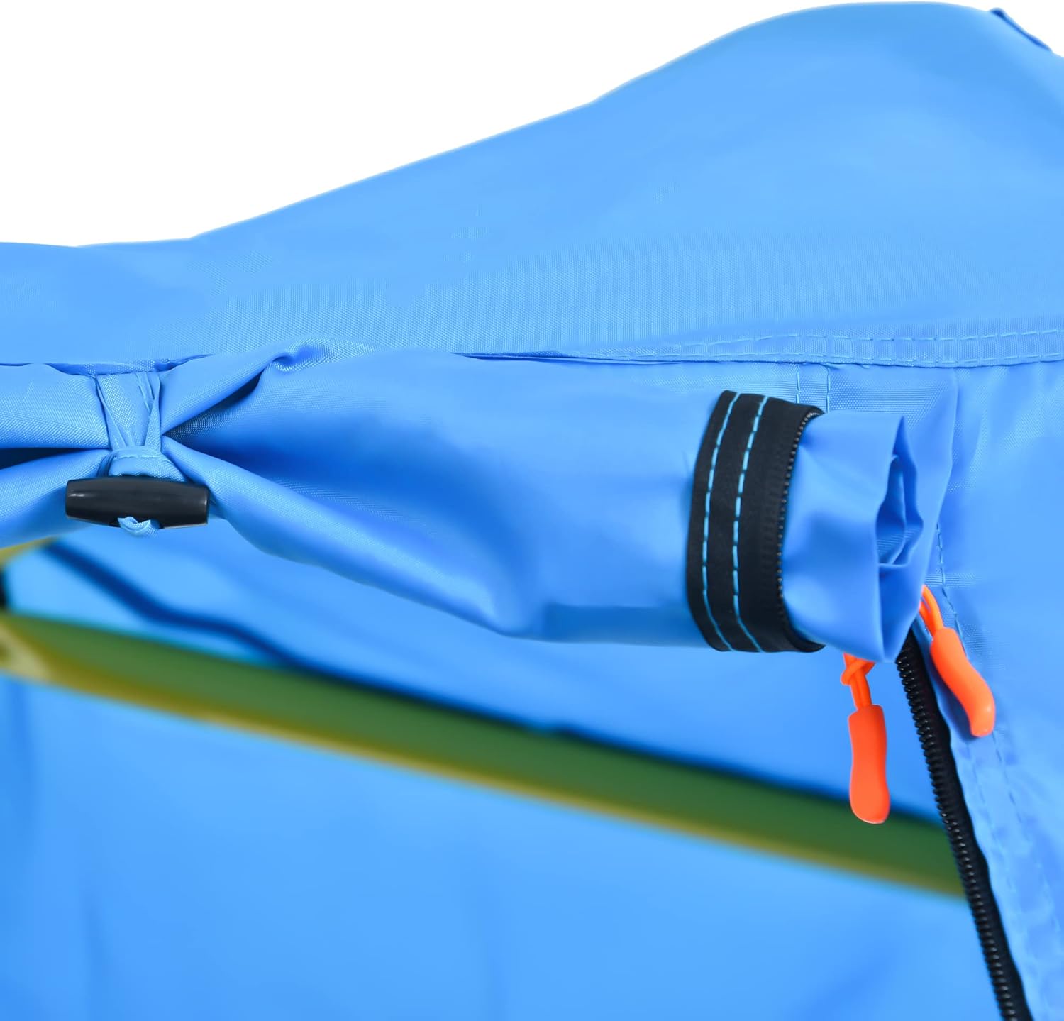 Kids Climbing Dome with Canopy and Playmat - 10 ft Jungle Gym Geometric Playground Dome Climber Play Center, Rust & UV Resistant Steel Supporting 1000 LBS