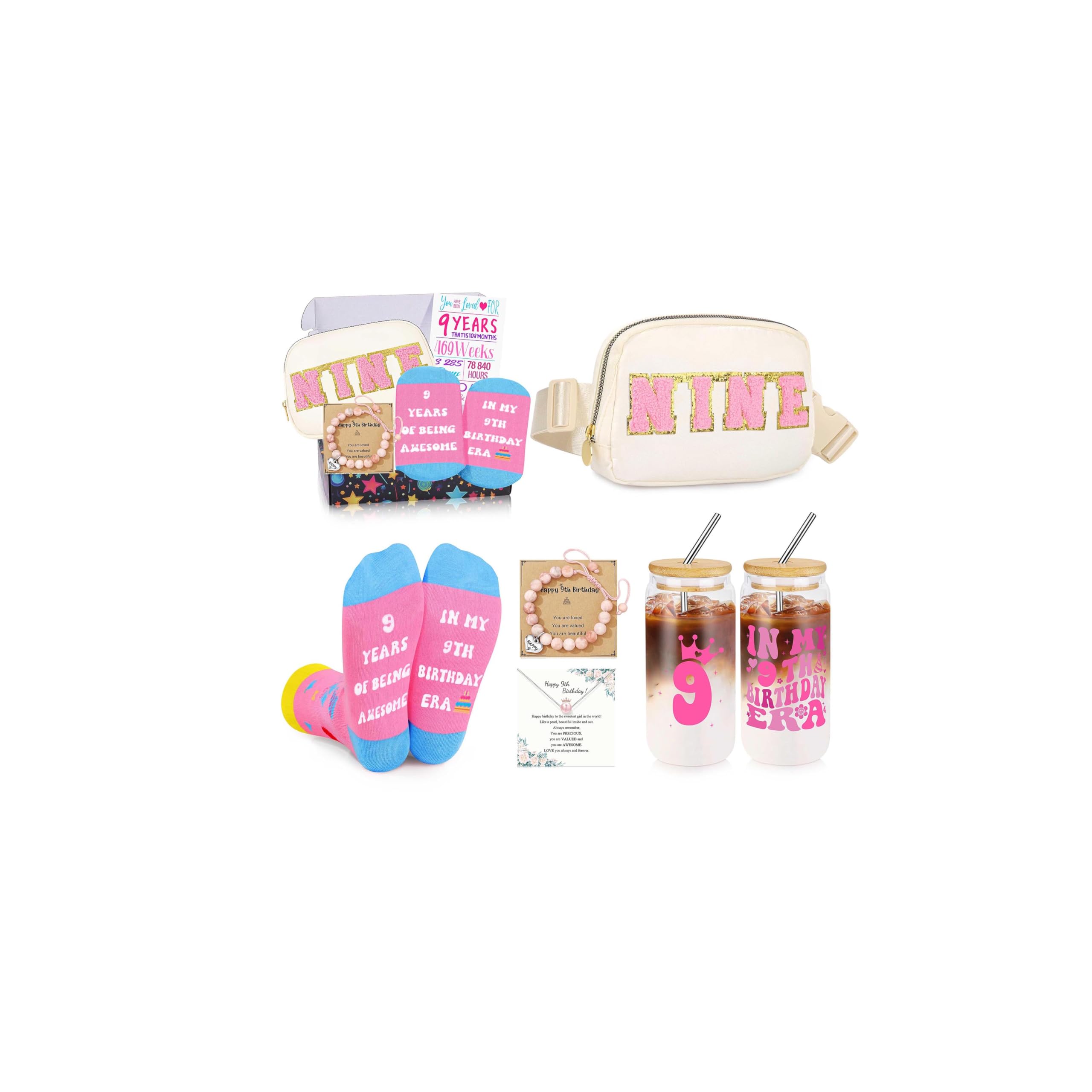 8 Year Old Girl Birthday Gifts 8th Birthday Gifts for Girls, Gifts for 8 Year Old Beautiful Teen Girls Daughter Granddaughter Sister Niece