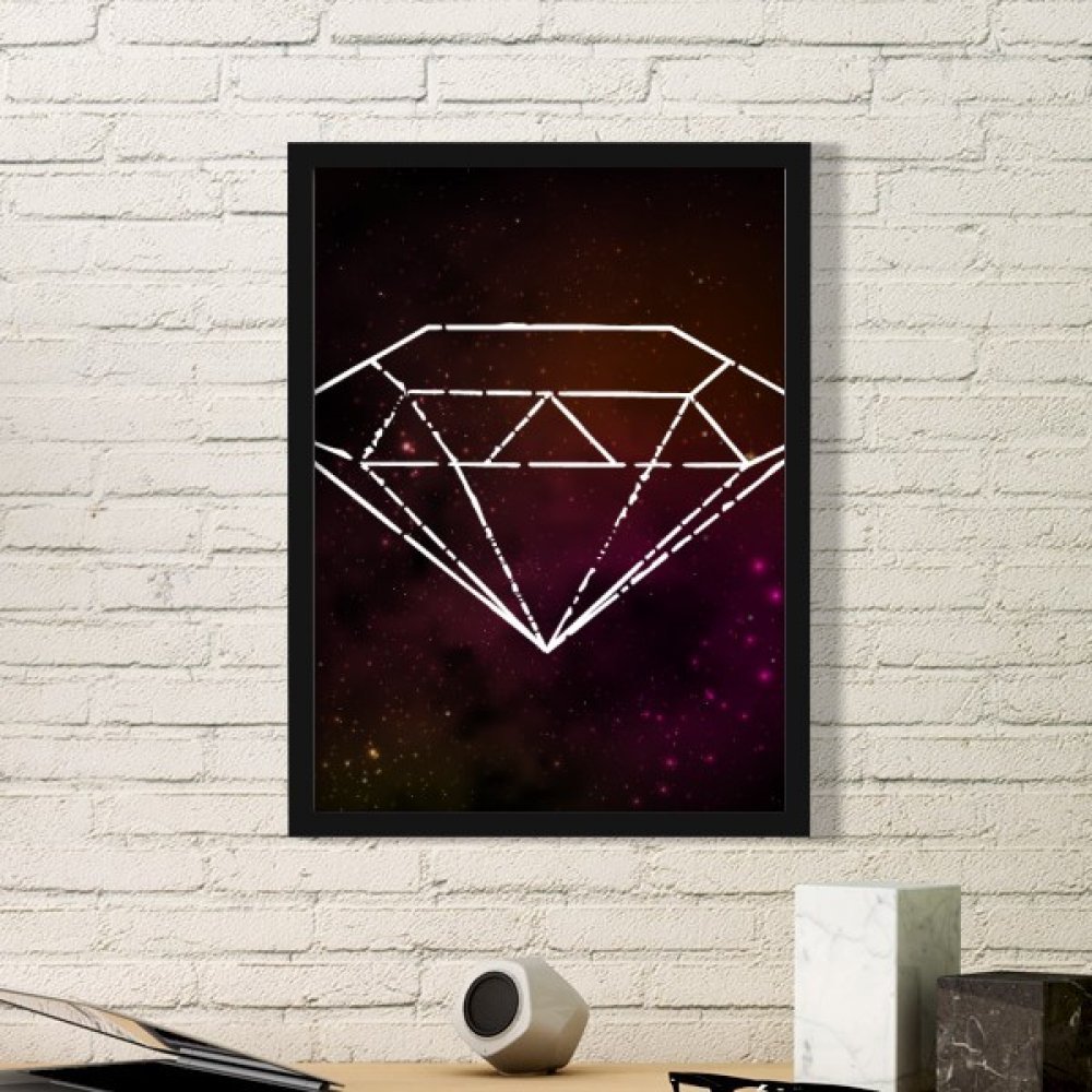 Cadre photo rectangle bois pour rompre la monotonie des murs blancs peinture rouge univers