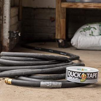 Duck Brand Max Strength Duct Tape - 1 Roll - Heavy Duty Hold - 1.88 Inch x 45 Yards - Silver (240201)