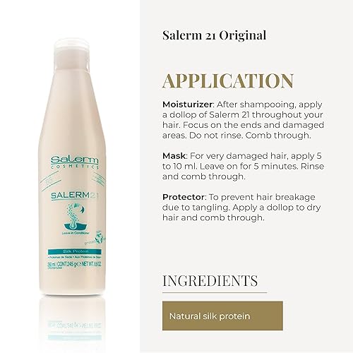 Miniatura 4 de Salerm Proteína de seda 21 B5 86 onzas