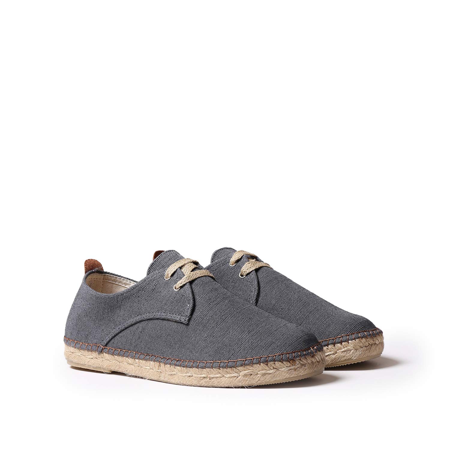 TONI PONS Dixon Herren-Schnür-Espadrille aus Baumwollstoff.