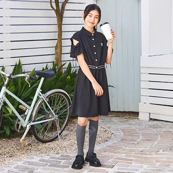 【美品】ショパン　セットアップワンピース140センチ Amazon | [ショパン] 肩あきバイカラーセットアップ 140cm ブラック