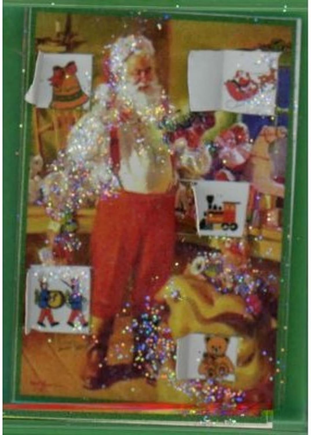 Dollhouse Miniature Advent Calendar "Stained Glass Window