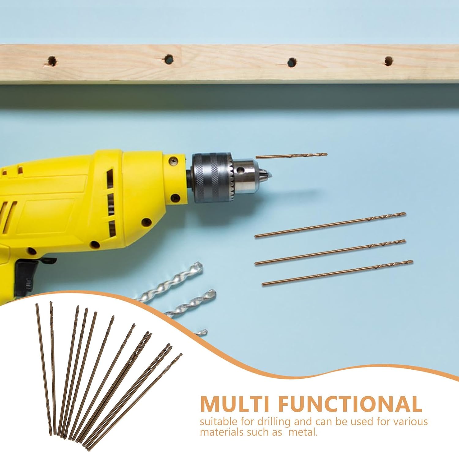 12pcs Mini Spiral Drill Bit Set for Precision Hole Drilling