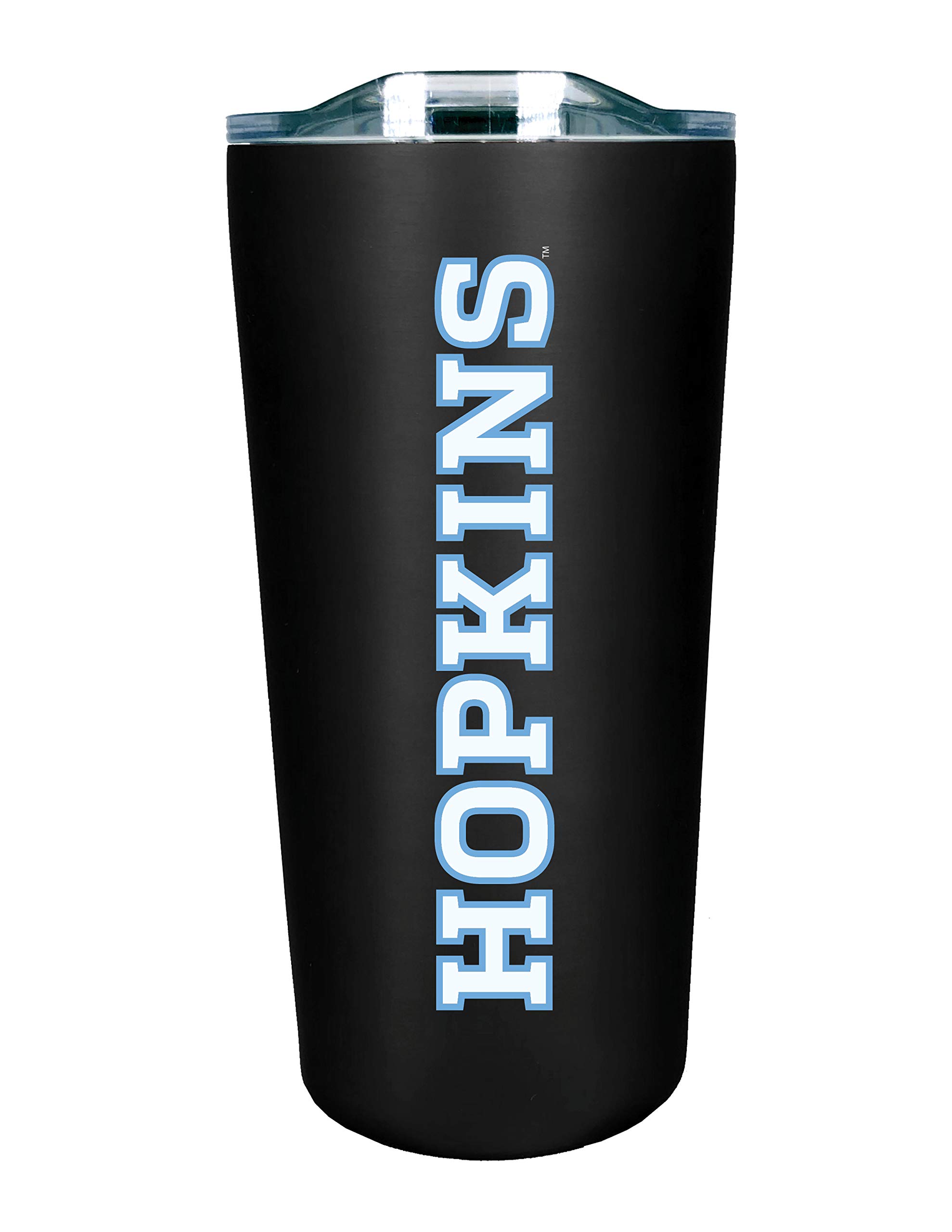 The Fanatic Group Johns Hopkins Double Walled Soft Touch Tumbler, Design-1 - Black