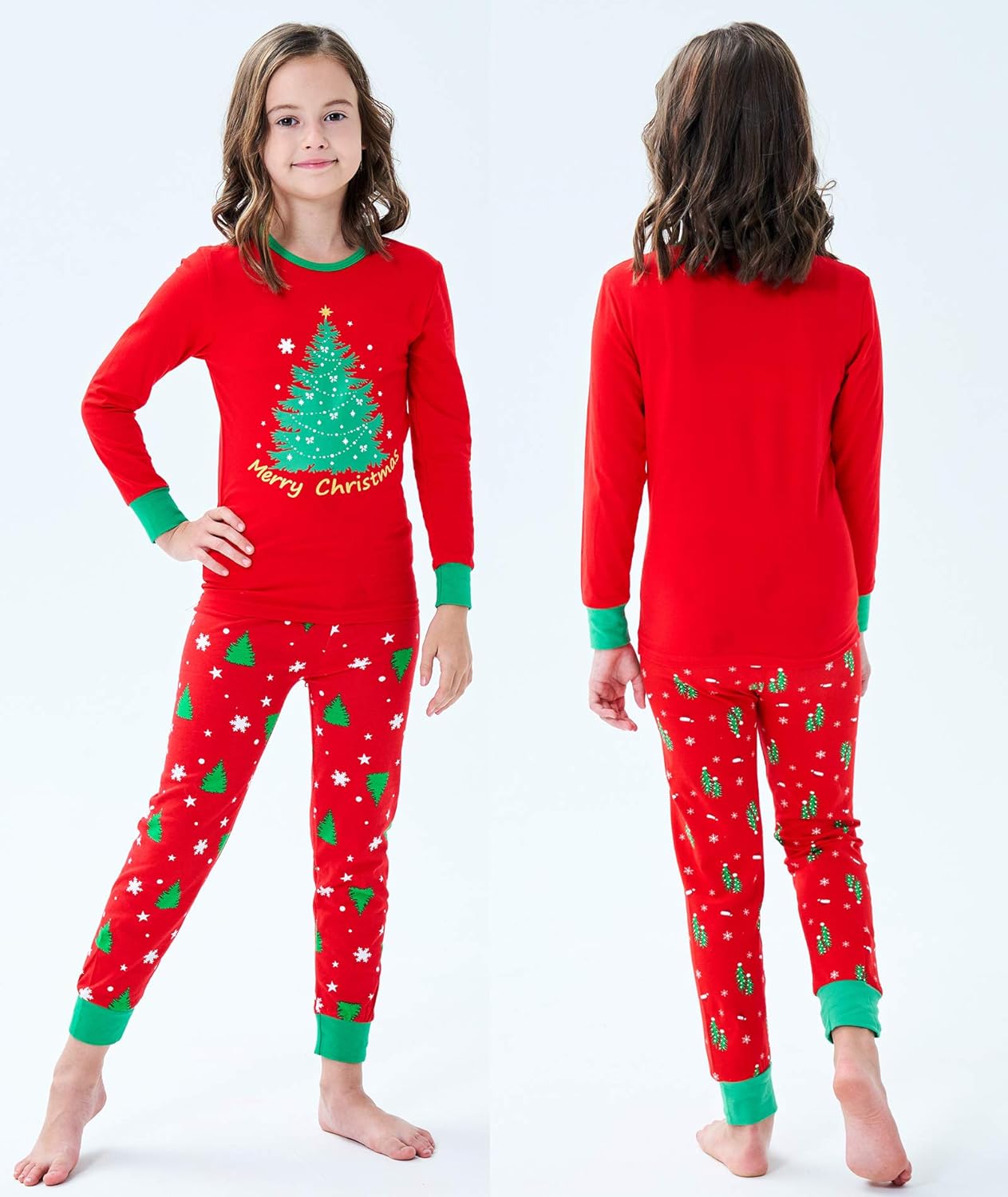 Dolphin&Fish Family Christmas Pajamas Matching Sets Family Holiday Pajamas. - Image 5