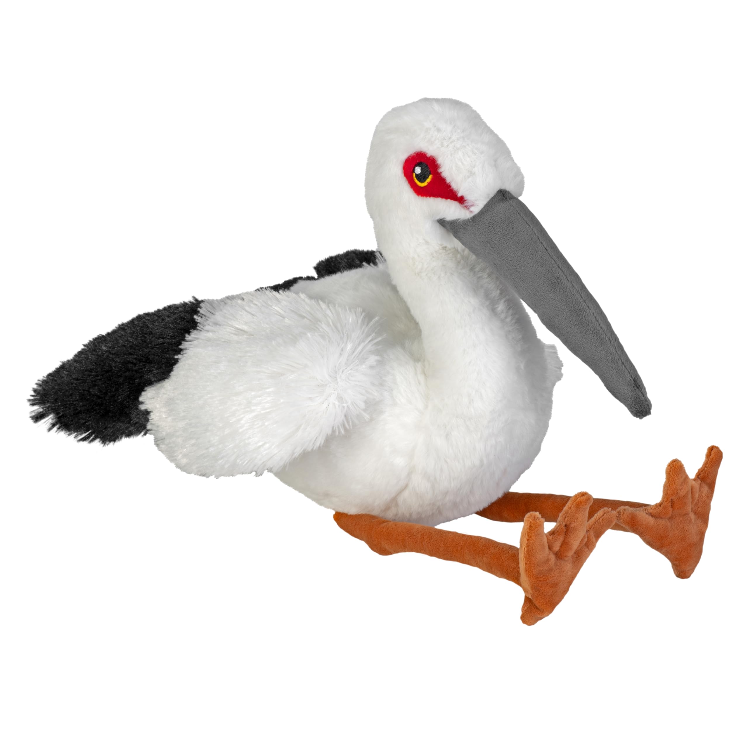 Wild Republic Cuddlekins Eco Bocian Oriental Plush 30 cm Pluszowa zabawka Ekologiczna
