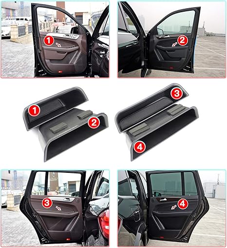 数量限定 Ruiya ベンツa 19 現行 ドアハンドル収納ボックス ドア収納ボックス ストレージボックス コンソールボックス ドアポケット 小物入れ 収納 整理 アクセサリー パーツ 車用品 フロントドアとリアドア兼用 宅送 Www Aquapark Mk