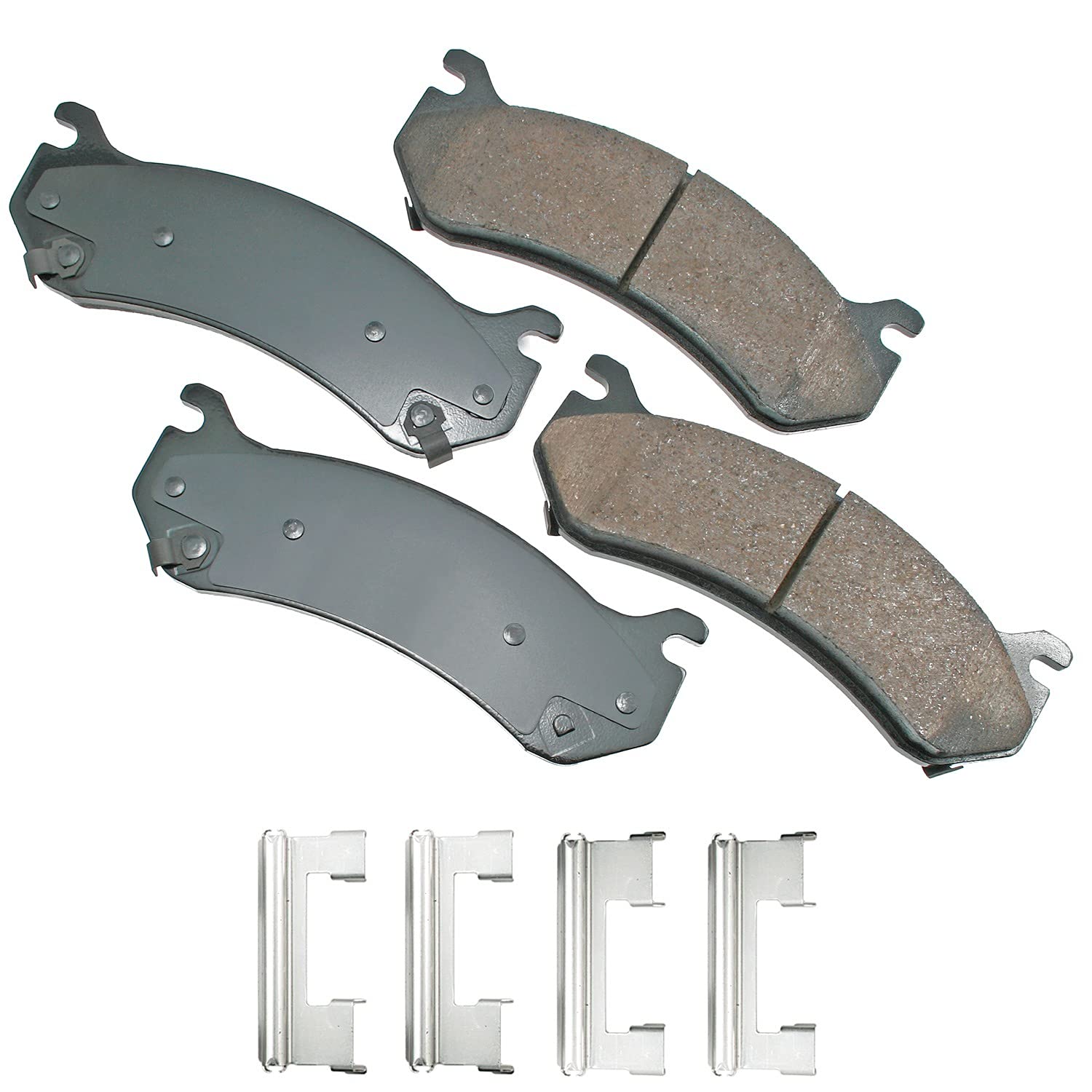 ACT785 Proact Ultra Premium Ceramic Disc Brake Pad kit, GREY