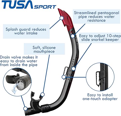 Miniatura 4 de Tusa Combo de máscara X-PloreSnorkel