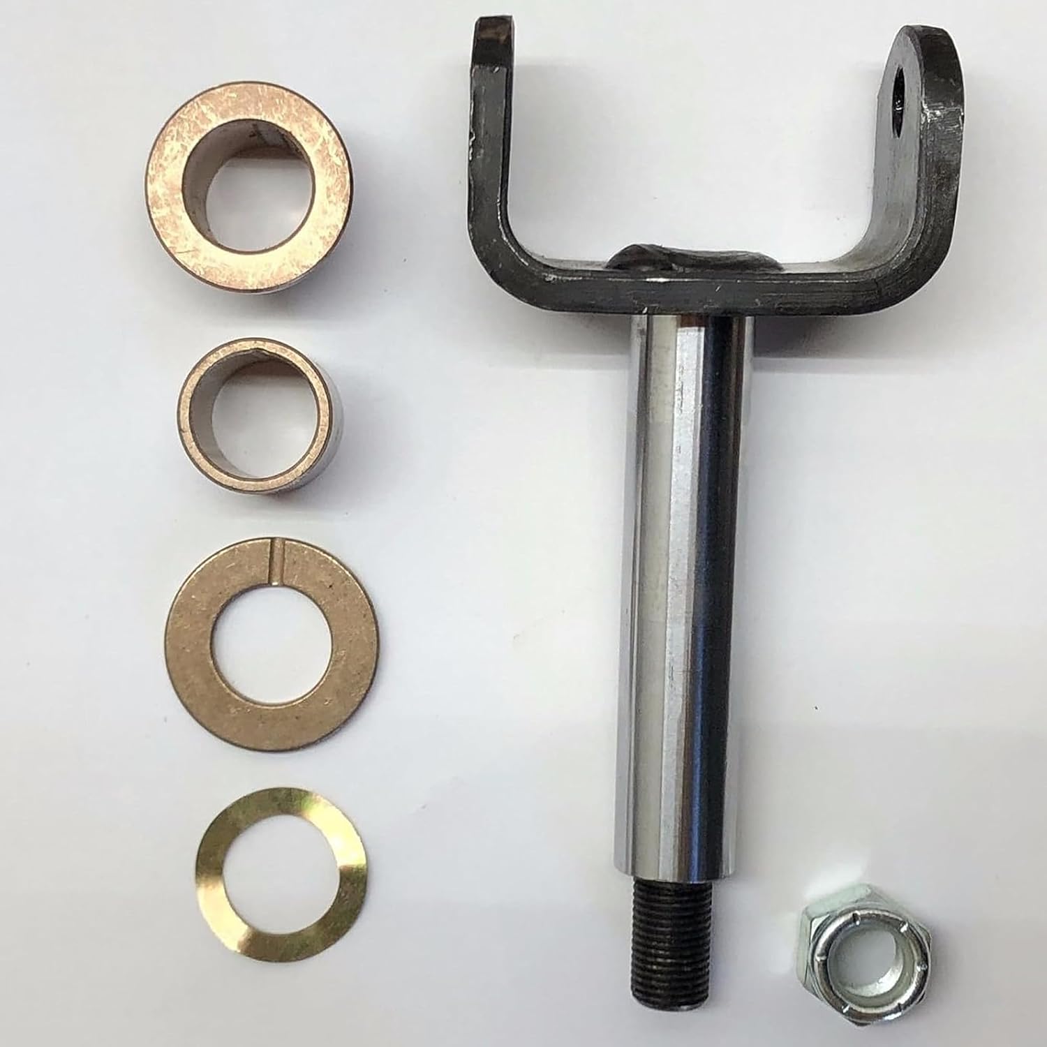 Huskey Golf Cart Front End Repair Kit King Pin Kit and Front End Bushing Kit, Tie Rod Ends for Club Car DS/Precedent Golf Cart
