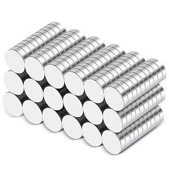 Neodymium Disc Magnets 6x2mm, Strong Round Rare Earth Fridge Magnet 180Pcs