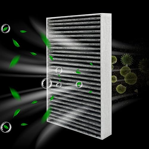 Miniatura 4 de JOJOMARK Filtro de aire de cabina para Tesla Model S con carbón activado para modelos S 1035125-00-A 2012-2015 (carbón activado 2012-2015)