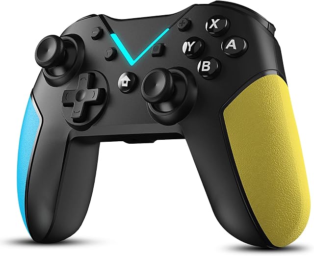 JAMSWALL Switch Controller, Bluetooth Wireless Pro Controller for Nintendo Switch Switch Remote Joypad Gamepad Adjustable Turbo Dual Shock Gyro Axis Compatible with Nintendo Switch/Switch Lite