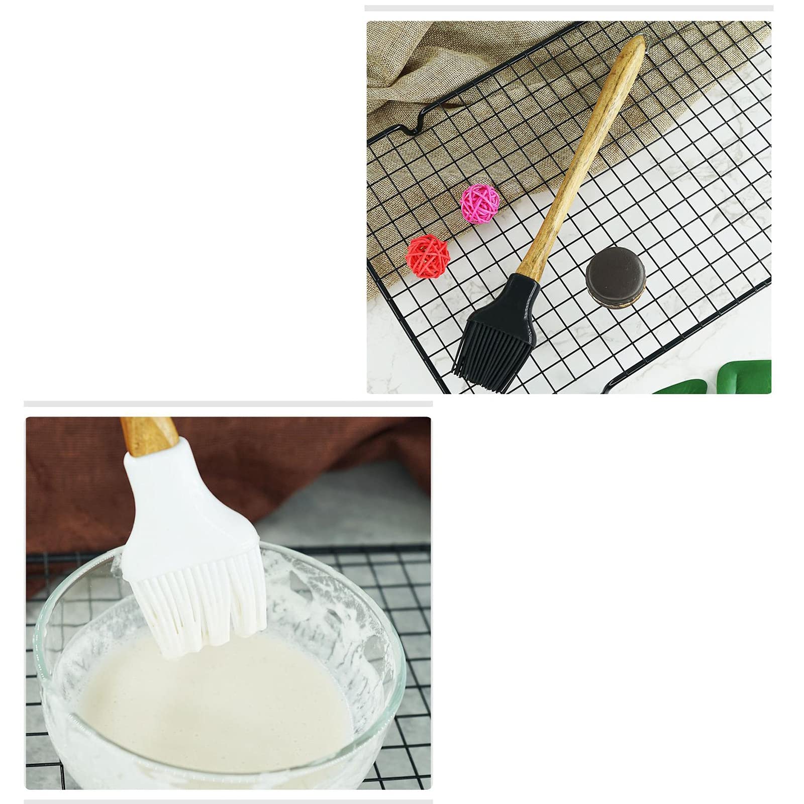 Pinceau En Silicone Pour Cuisson Des Aliments - Barbecue - Poêle à Pain