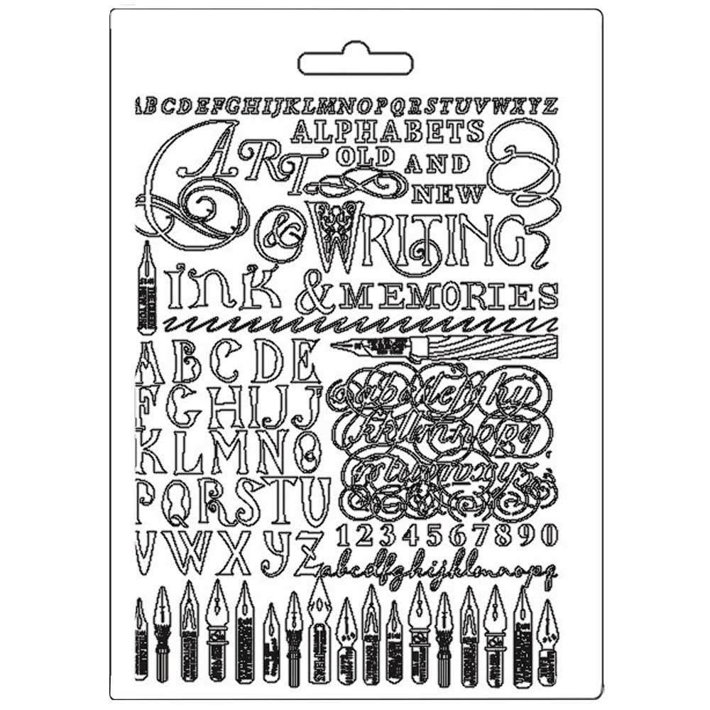 Stamperia Soft Mould-Art, Ink and Memories, Various, A5 K3PTA564