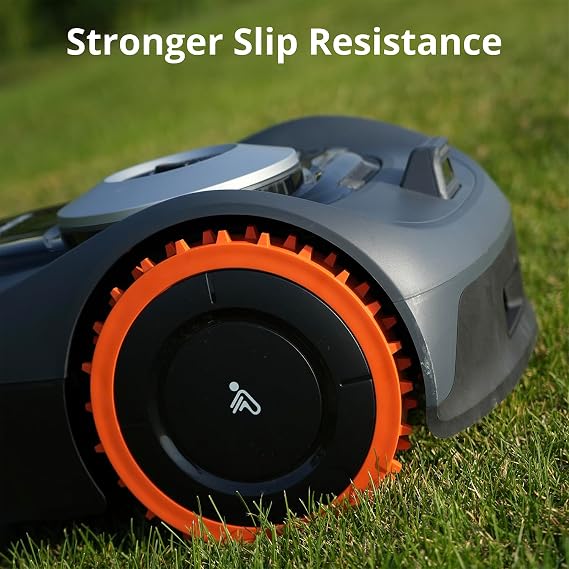 Segway Navimow Traction Wheel, Cleated Wheel, Rough Terrain Kit, Robust Wheels for Muddy Terrain and Slopes for Navimow i Series, i105N, i110N
