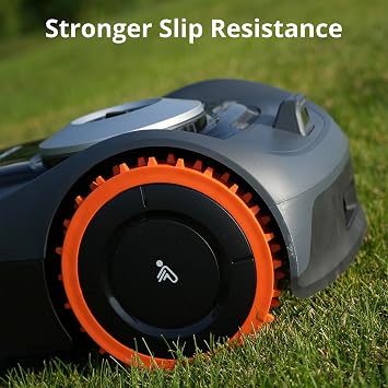 Segway Navimow Traction Wheel, Cleated Wheel, Rough Terrain Kit, Robust Wheels for Muddy Terrain and Slopes for Navimow i Series, i105N, i110N