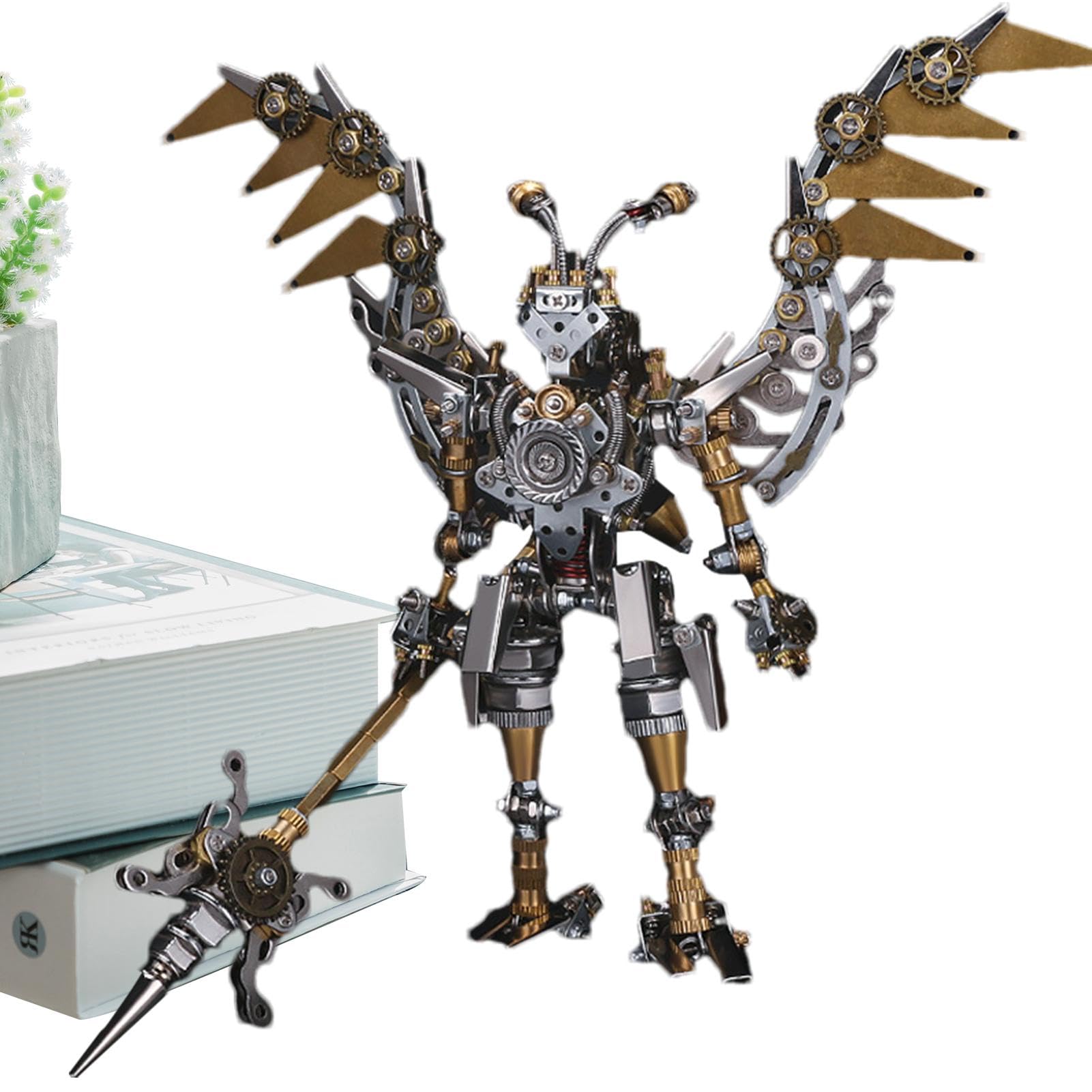 Puzzle in metallo , puzzle in per adulti, puzzle difficile da | assemblare con antiche figure cinesi, kit di modelli in metallo deformabili per la costruzione di
