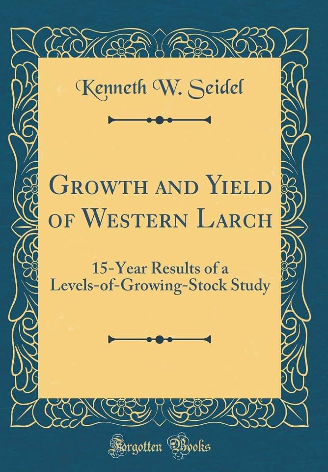 Western Larch Growth and Yield