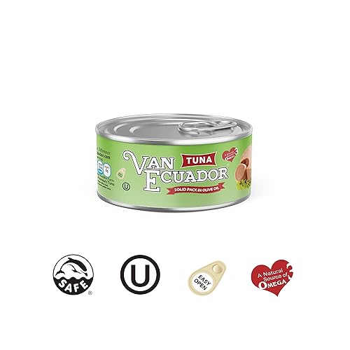 Miniatura 2 de Van Ecuador Atún en aceite de oliva 5.3oz (paquete de 12)