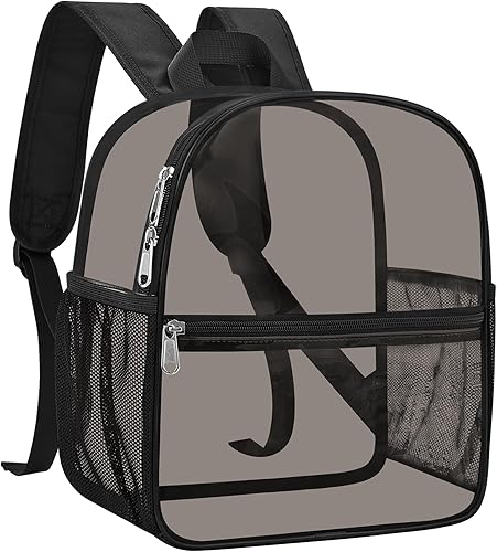 Mochila Transparente USPECLARE Aprobada para Estadio 12×6×12, Bolsa Transparente Resistente al Agua para Eventos de Estadio, Concierto, Trabajo y