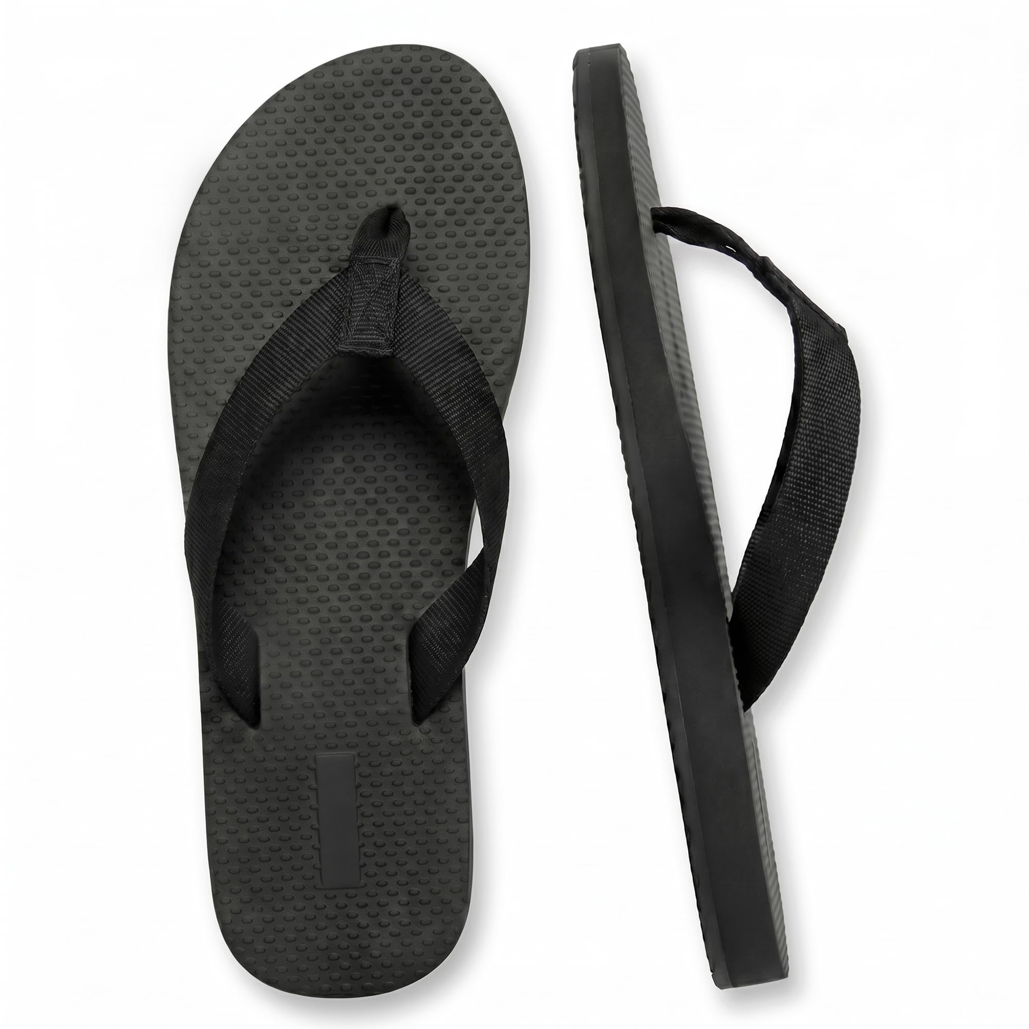 Sandalias de goma rojas para mujer, chanclas de playa, informales, cómodas, planas, para mujer