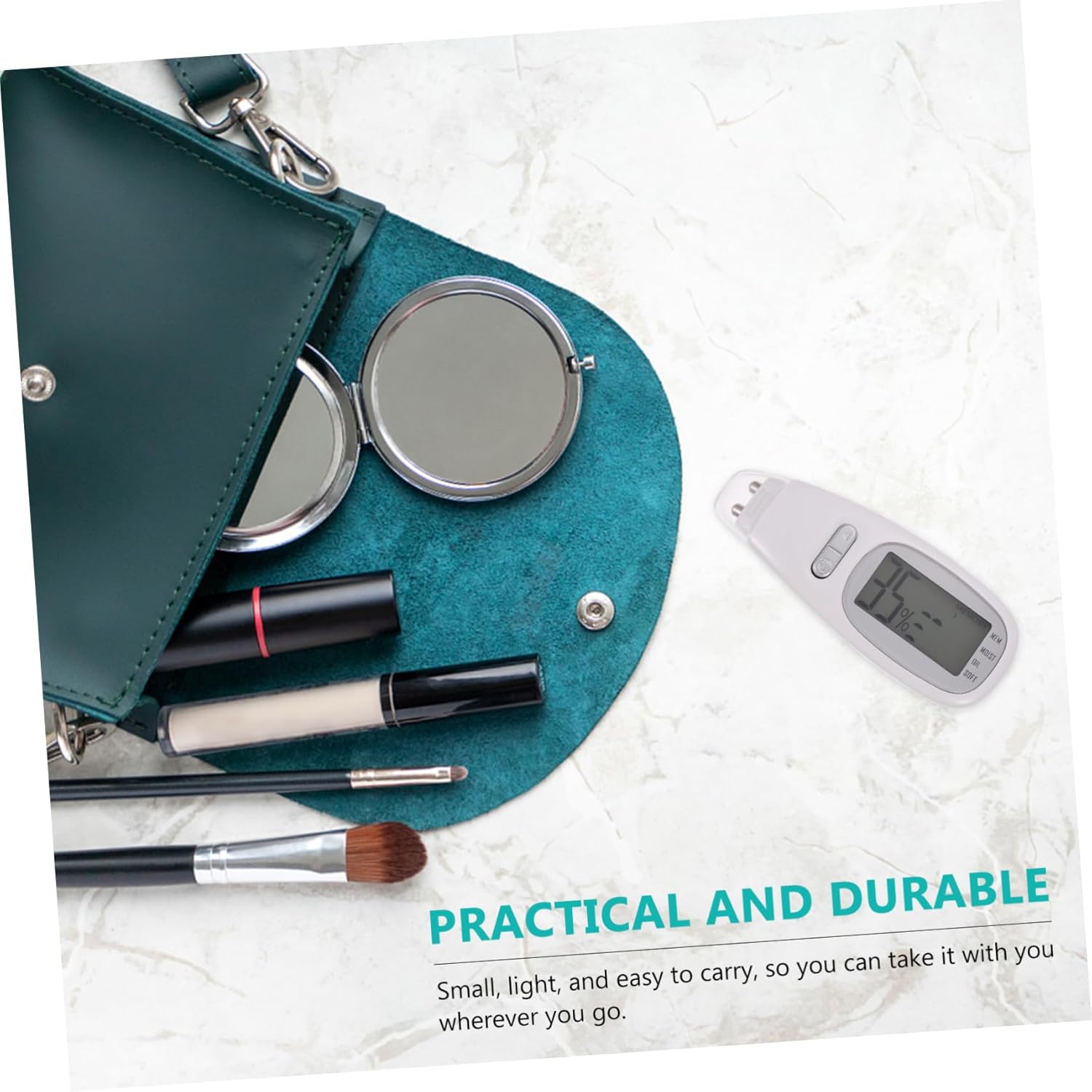 Homoyoyo Skin Moisture Detector Softness Analyzer Beauty Salon Tool Digital Moisture Tester Skin Sensor