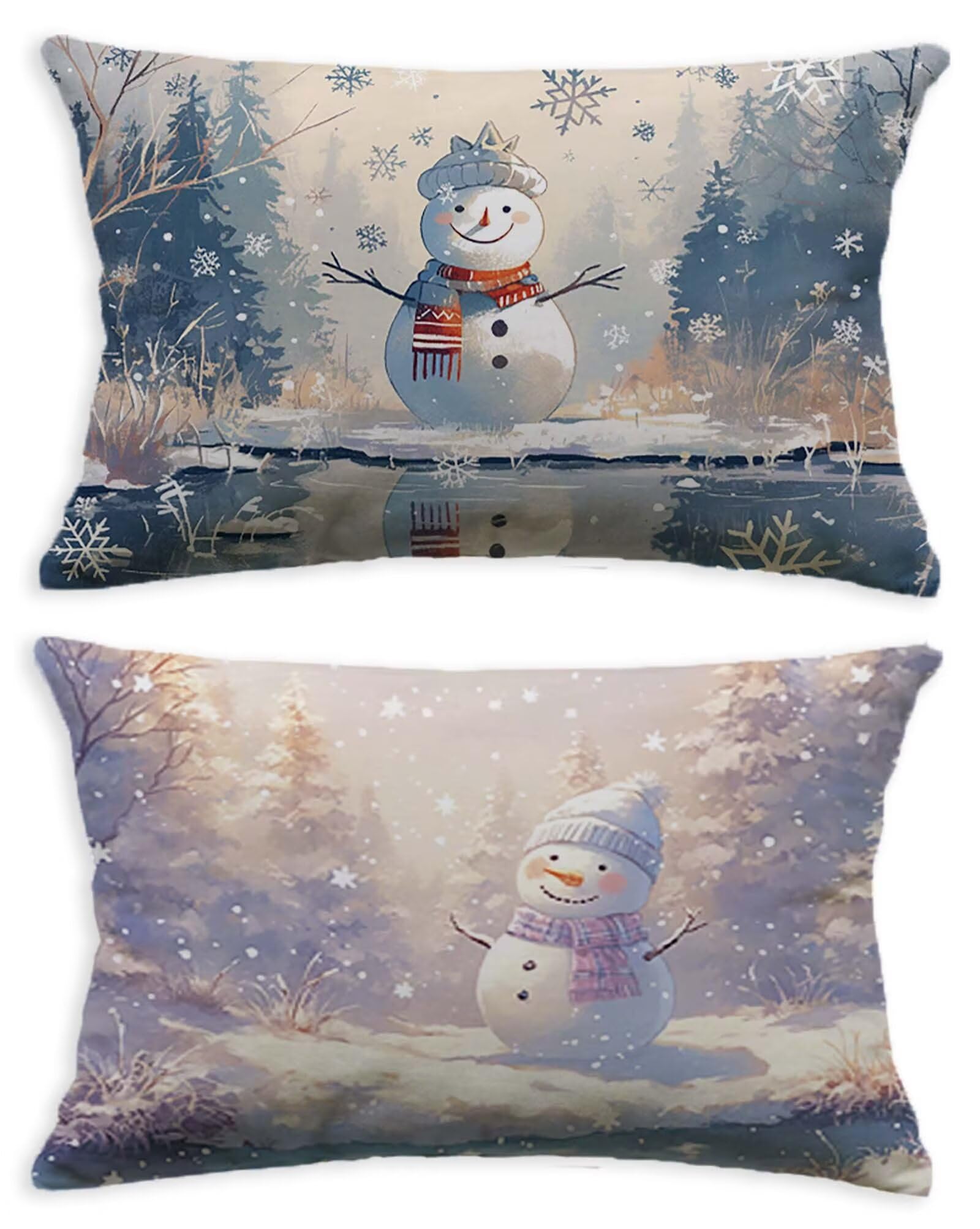 Taie oreiller 80x100 lot de 2 en velours pour un salon chaleureux et cocooning cet hiver
