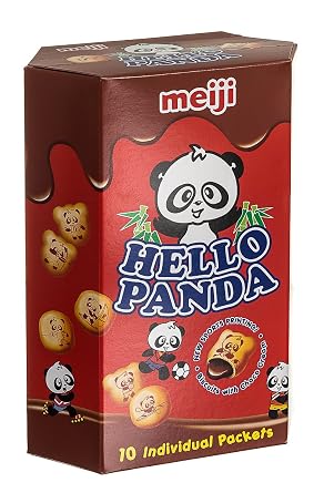 Meiji Hello Panda Chocolate Biscuit, 9.1 Ounce
