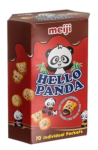 Meiji Hello Panda Chocolate Biscuit, 9.1 Ounce - Chocolate - 9.1 Ounce (Pack of 1)