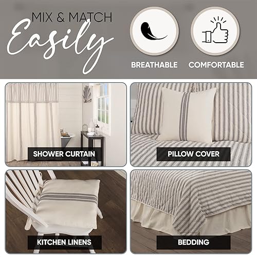 Miniatura 5 de Juego de Cama Piper Classics Market Place, para casa de campo.