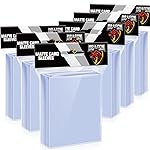 600 Counts Card Sleeves Top Loaders for Trading Cards, Penny Soft Sleeves Baseball Card Sleeve Protectors Fit for Sports,Football,Game Cards