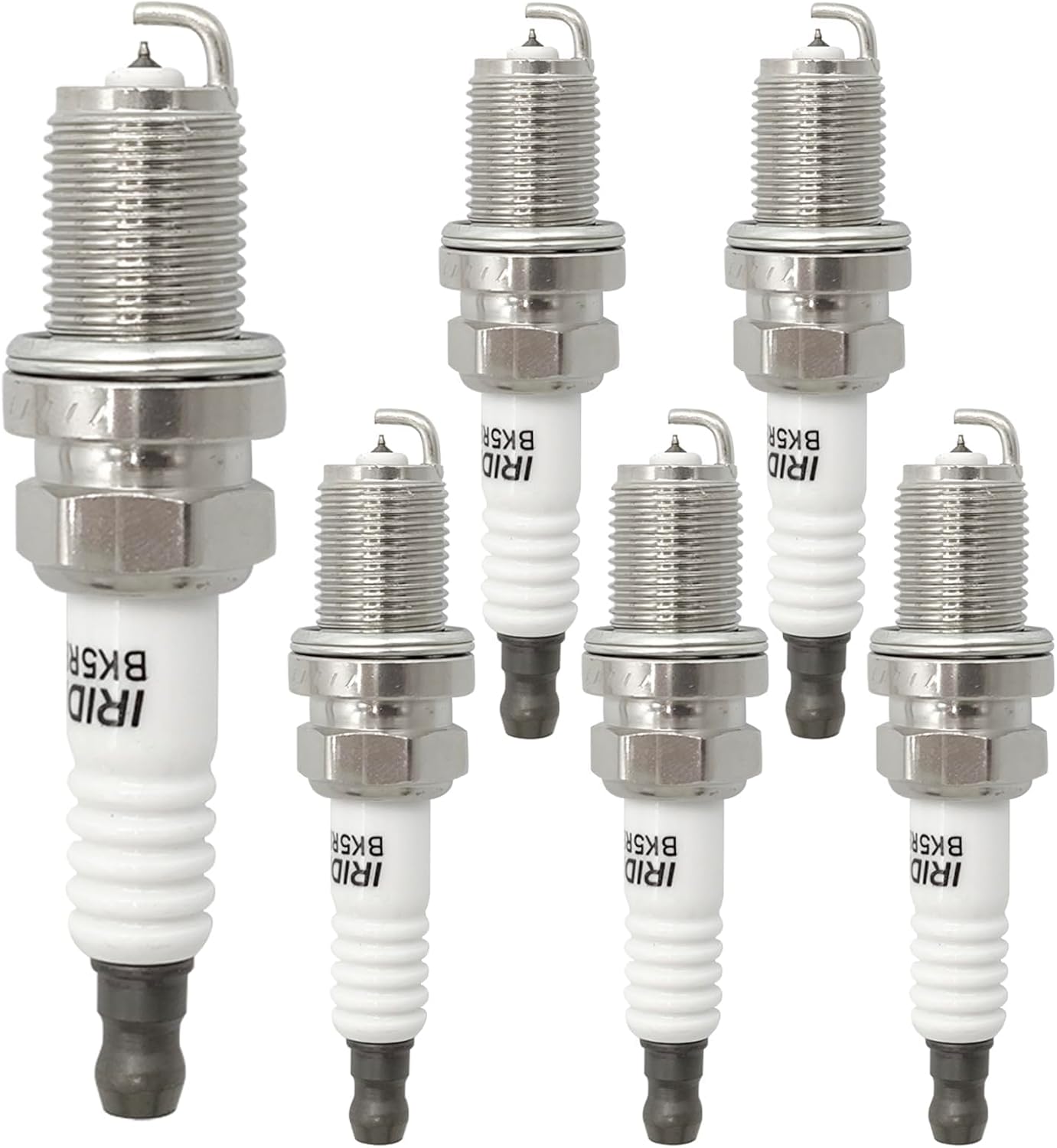 Iridium Spark Plug Set of 6 Compatible with Dodge Jeep Mitsubishi Liberty Grand Cherokee Raider Commander Nitro Durango Dakota 3.7L V6