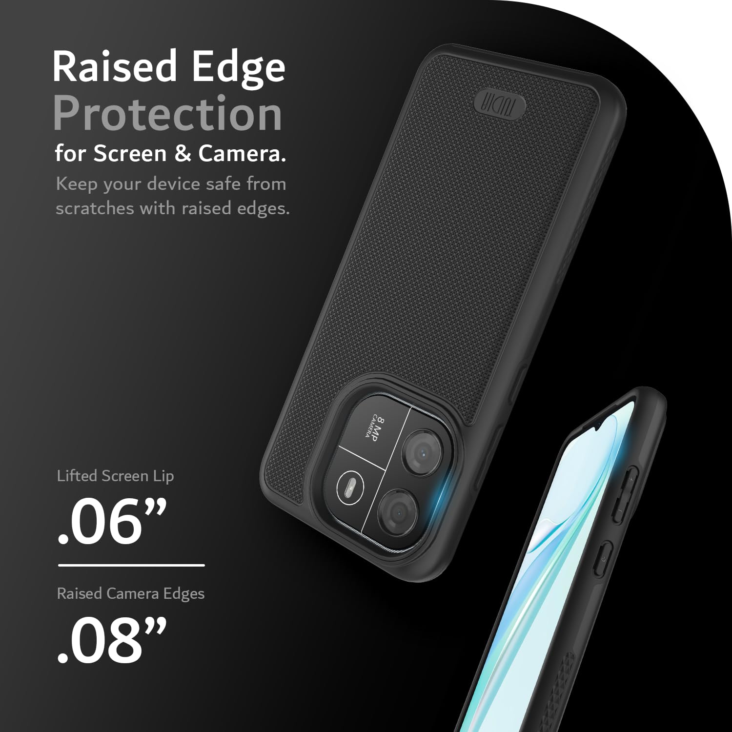 TUDIA DualShield Grip Compatible with Blackview Wave 6C Case - Image 4