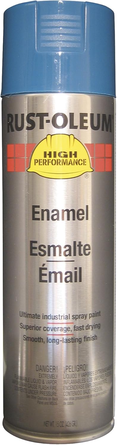 Rust-Oleum V2179838 V2100 System Enamel Spray Paint, 15-Ounce, Gloss Black