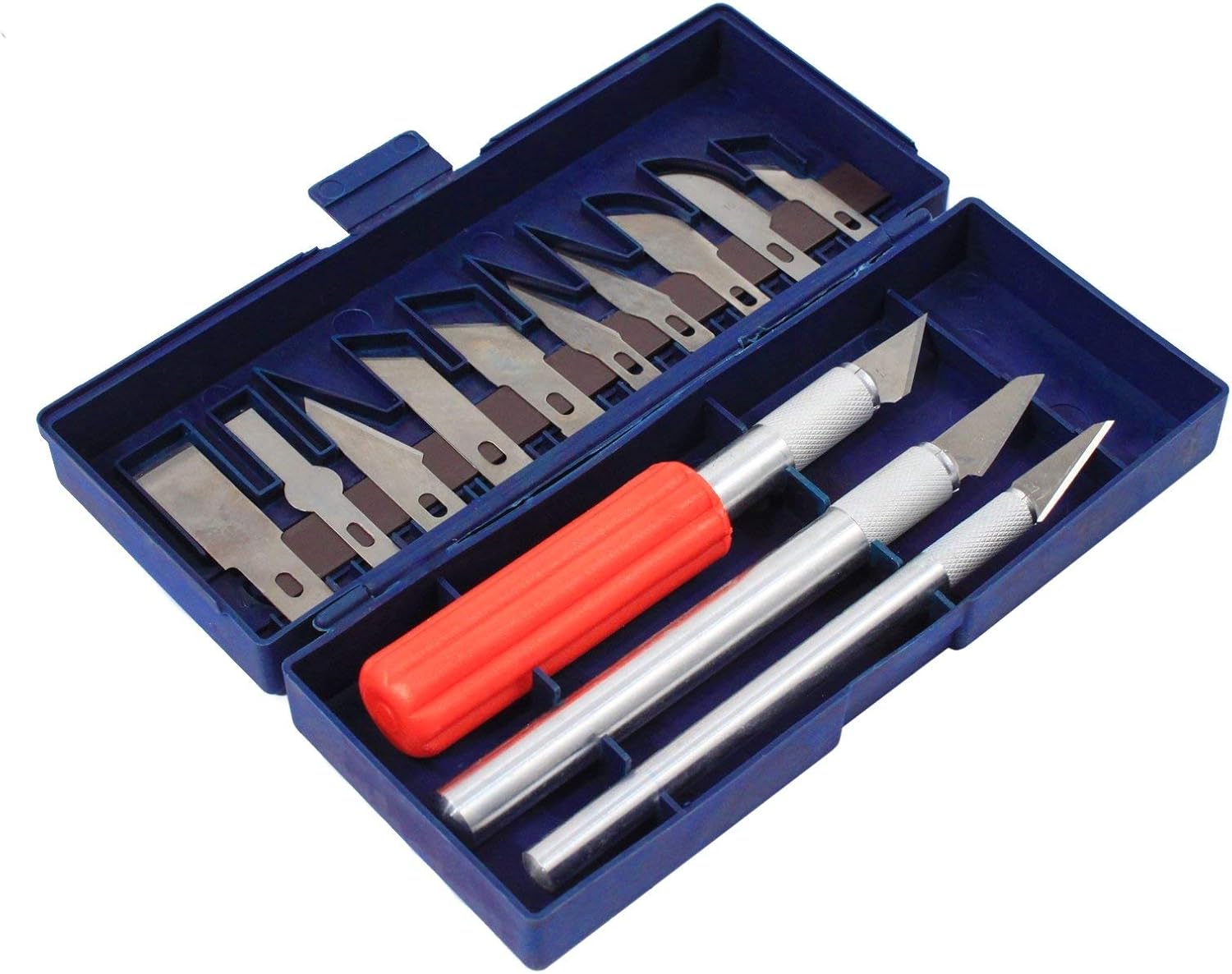 16pc Precision Hobby Arts and Crafts Knife Set with Big Handle