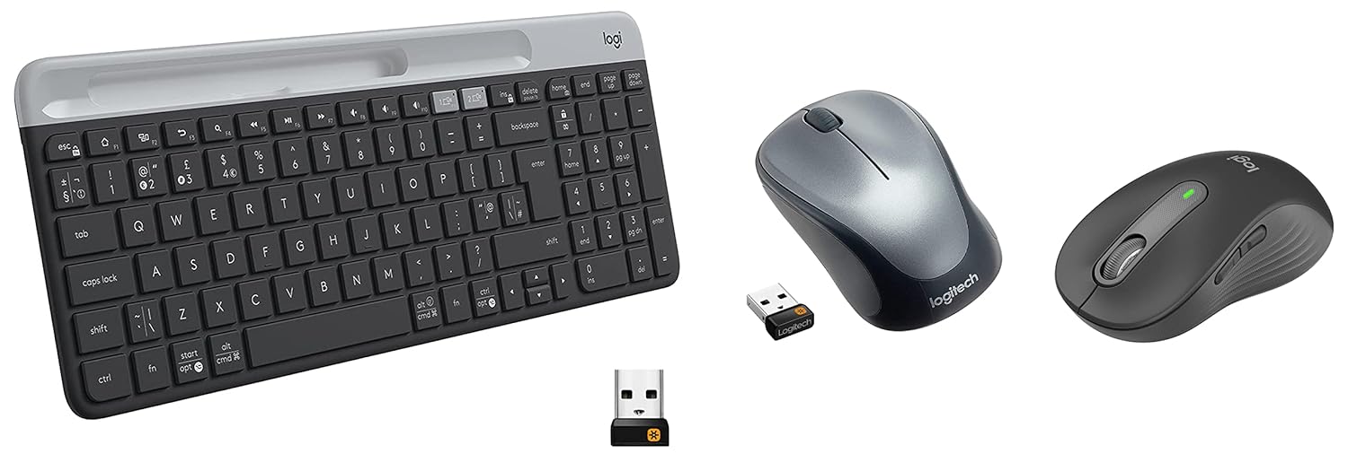 Amazon.in Buy Logitech K580 Slim MultiDevice Wireless Keyboard