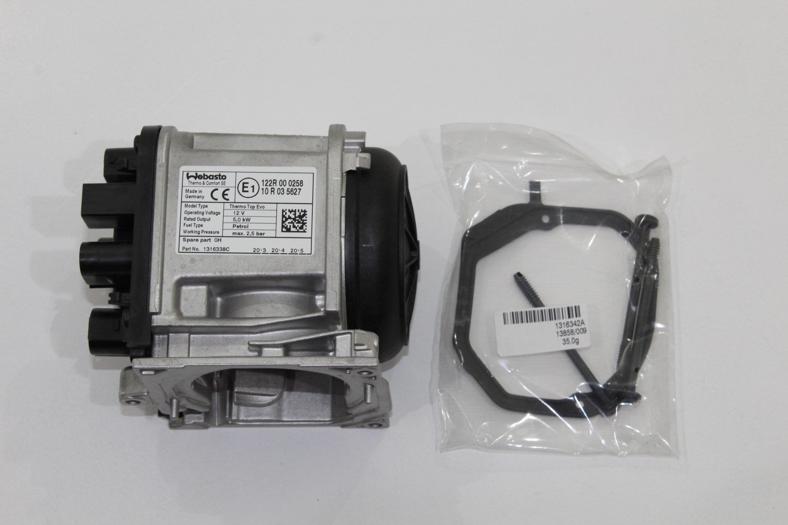 Ersatzteil Kit Geblaese Benzin Webasto Thermo Evo 5kW 1315944A 