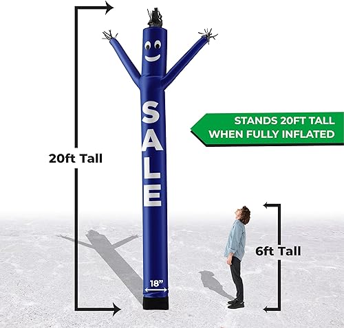 Miniatura 3 de LookOurWay Accesorio inflable del hombre del tubo de los bailarines del aire de la venta