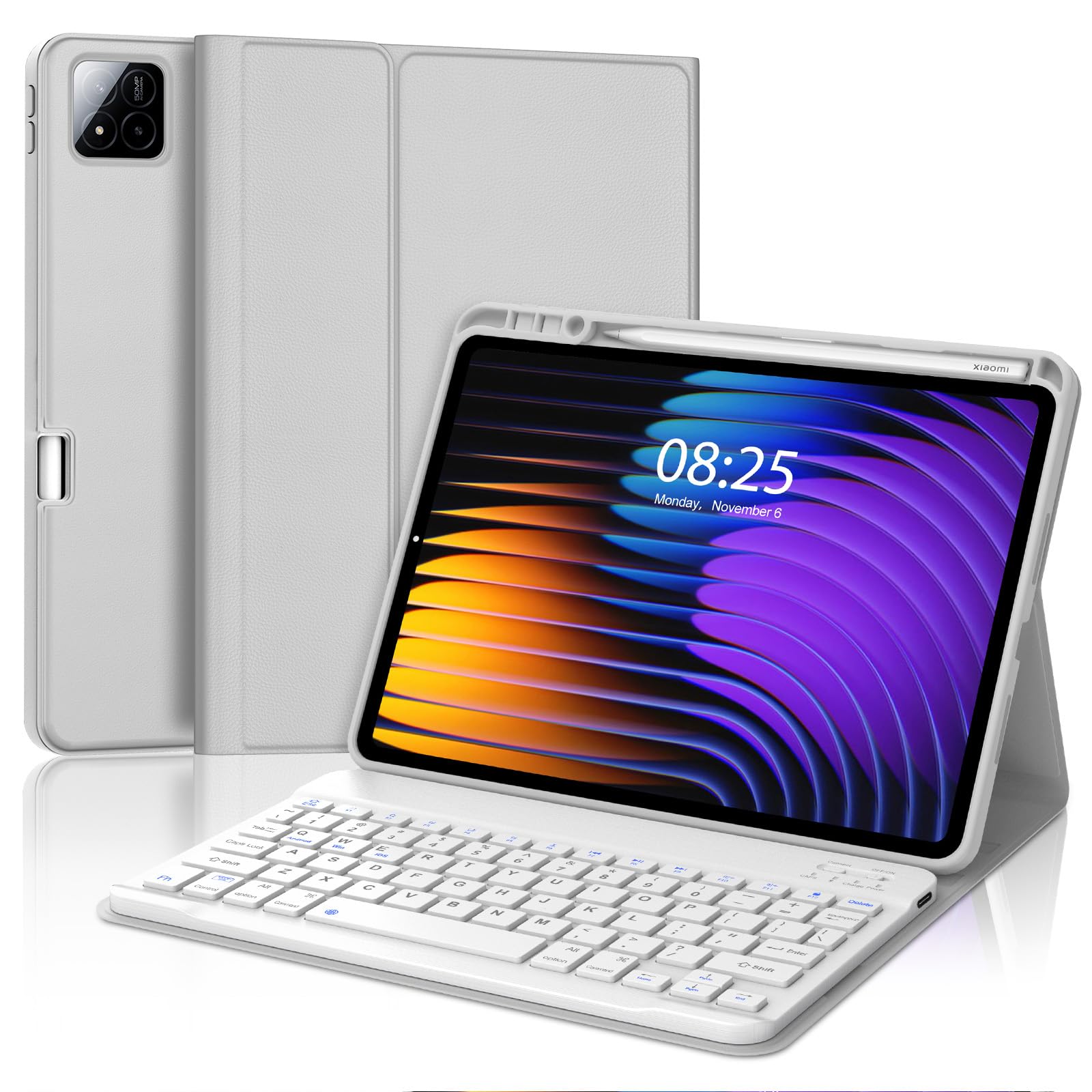 Amazon.com: Keyboard Case for Xiaomi Pad 8/8 Pro/7/7 Pro 11.2 Inch