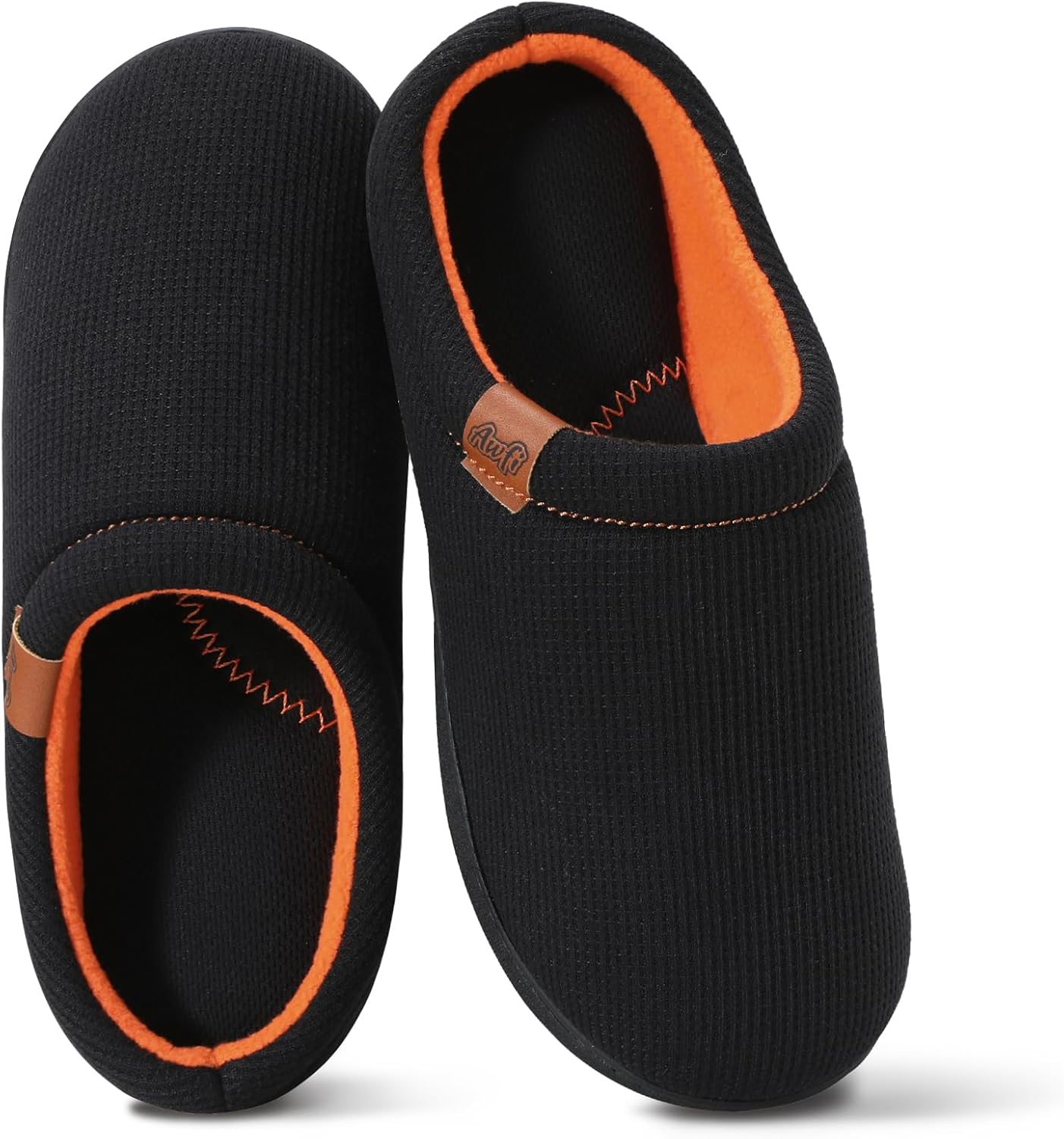 House Slippers for Woman with Arch Support Coolmax® Breathable Comfy Memory Foam Slippers for Women Indoor and Outdoor Bedroom Slip On Shoes Moisture-wicking