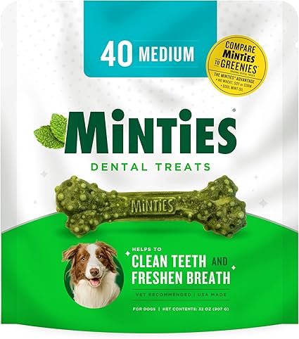 Minties VetIQ Dog Dental Bone Treats
