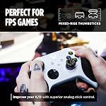 KontrolFreek FPS Freek Galaxy Black for Xbox One and Xbox Series X Controller | 2 Performance Thumbsticks | 1 High-Rise, 1 Mid-Rise | Black (Limited Edition)