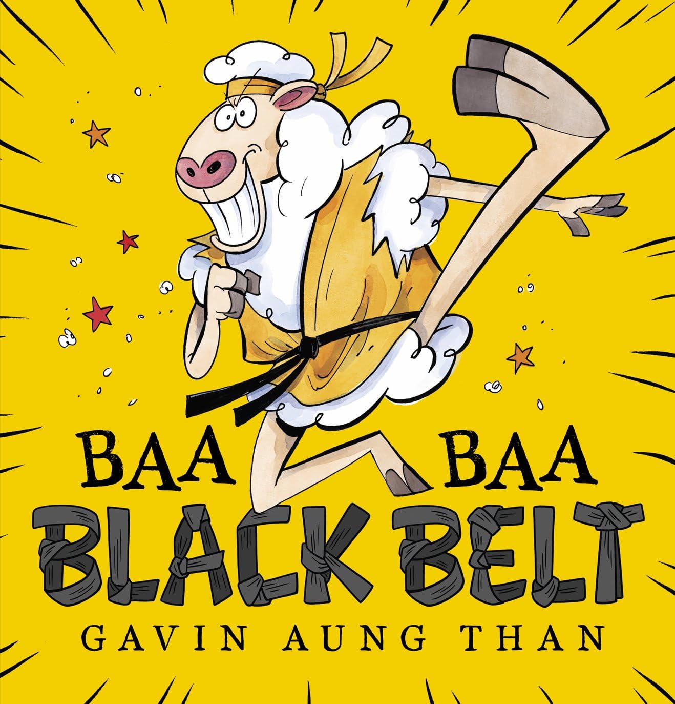 Baa Baa Black Belt: a picture book for young martial arts fans
